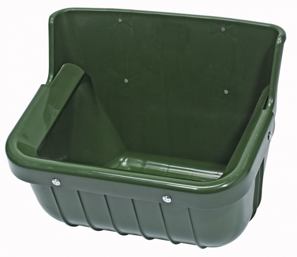 Futtertrog Rechteck PVC