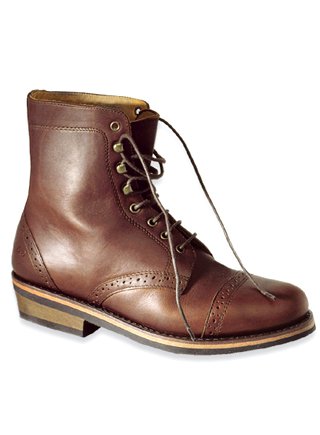 HOBO Derby ML Schnürstiefelette Reitstiefelette