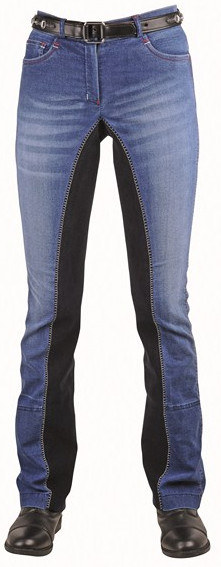 HKM Jodphur Kinder Reithose Summer Denim