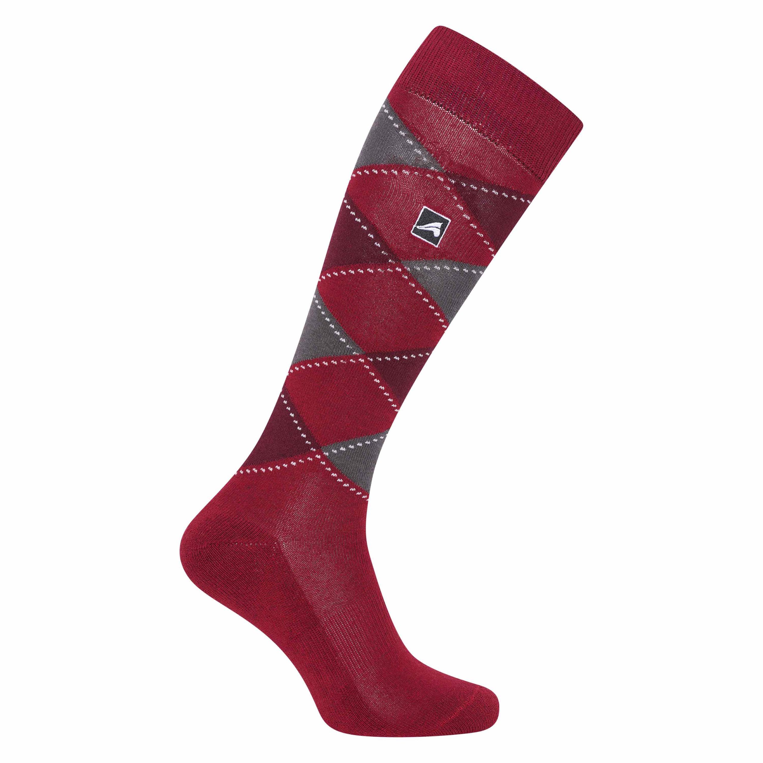 euro-star karierte Socken Polygiene