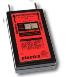 electra Batterieprüfer 9V digital