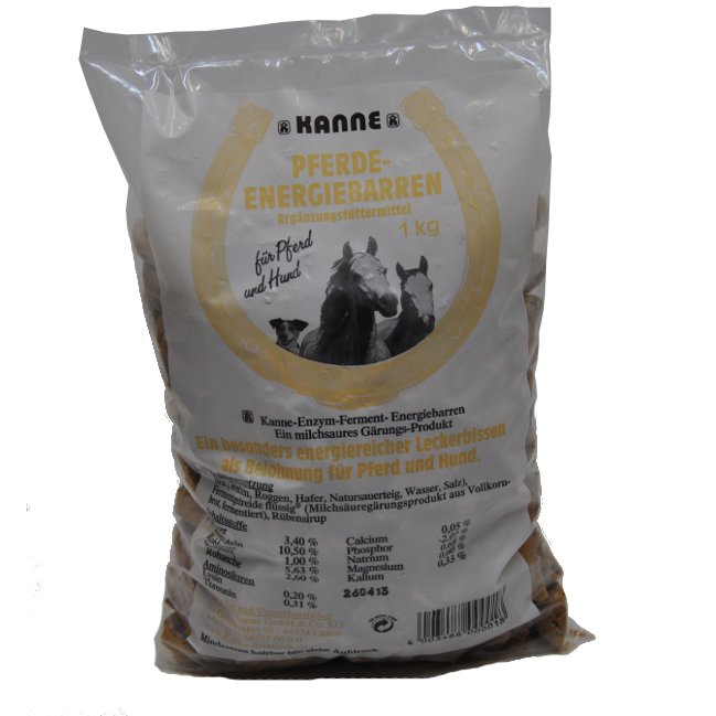 Kanne Pferde Energiebarren 1kg