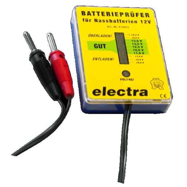 Electra Batterprüfer 12V LED