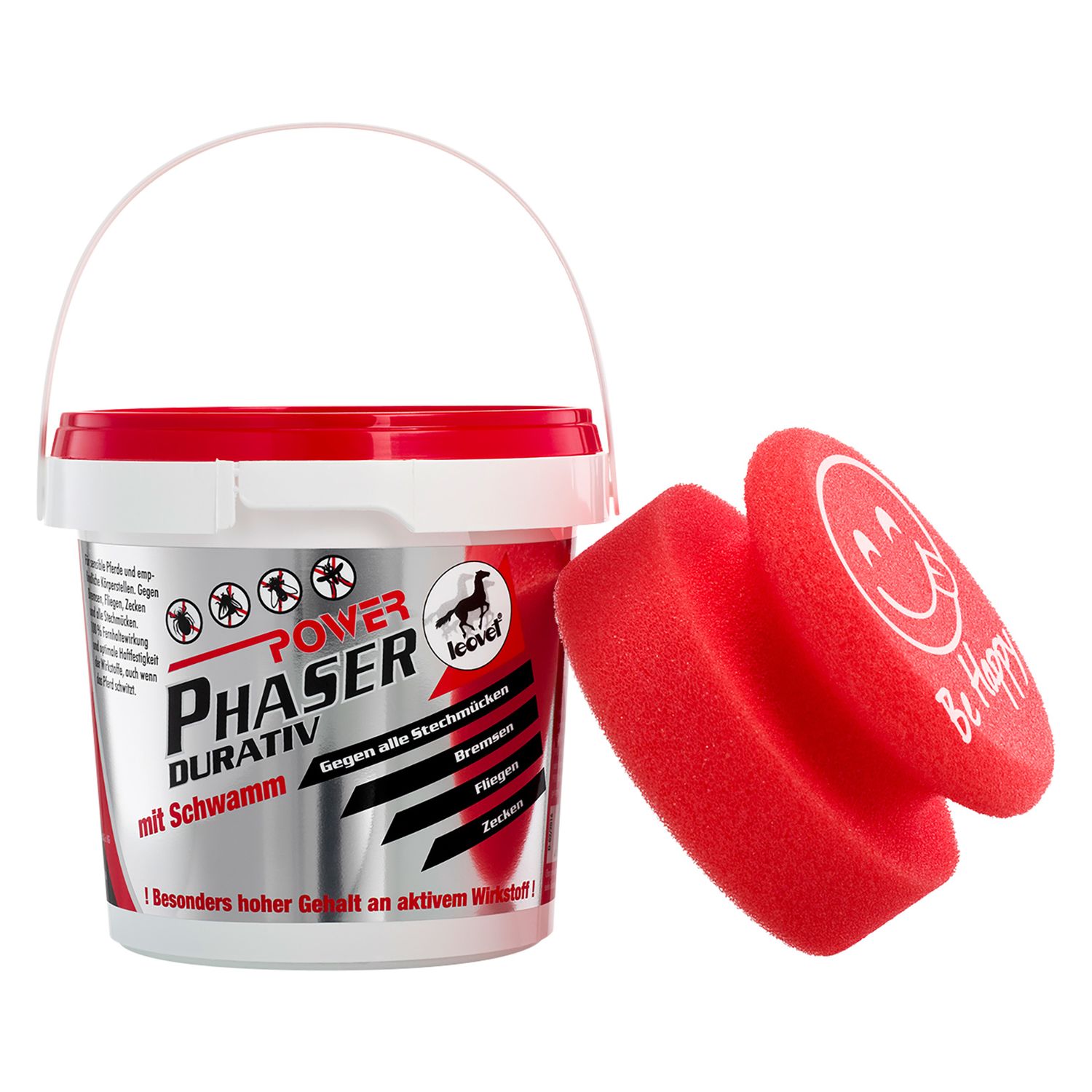 leovet Power Phaser Durativ Eimer mit Schwamm 500ml