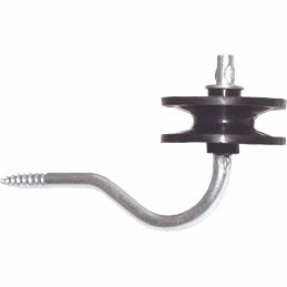 ELECTRA Weidezaun Eckrolle mit Holzgewinde E1101 25 Stk