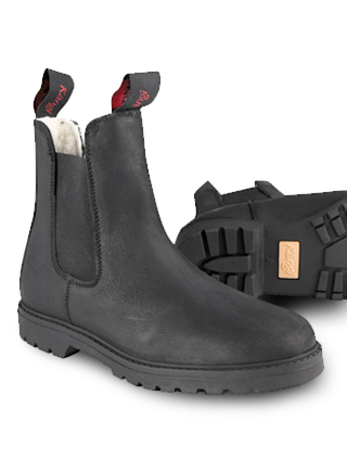 Hobo Kängi on ice Lederstiefeletten