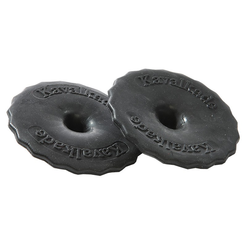 Kavalkade Gel Gebissscheiben schwarz