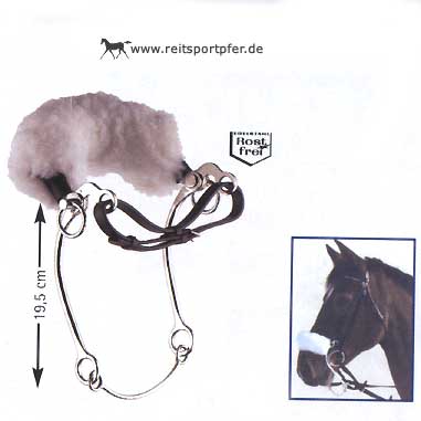 Sprenger Kombi Hackamore Whitaker