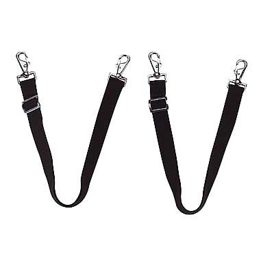 EKKIA Elastische Beinschnüre schwarz