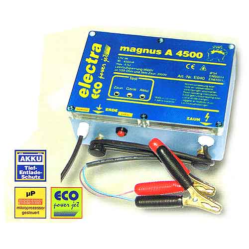 ELECTRA Weidezaungerät magnus A4500 mit Alarmausgang