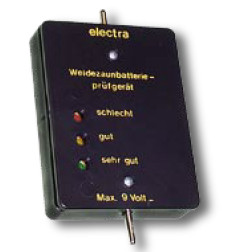 electra Batterieprüfer 9V