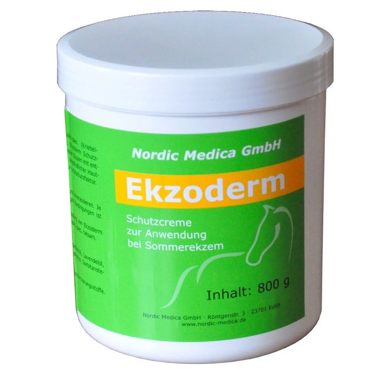 4x Nordic Medica Ekzoderm Sommerekzem Schutzcreme 800g