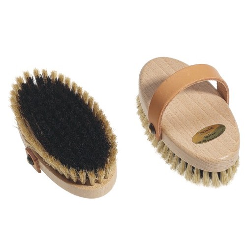 Leistner Pferdekopfkardätsche Buchenholz