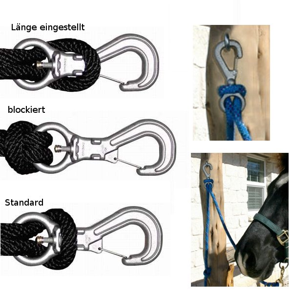 Sicherheits Anbindehaken The Safe Clip