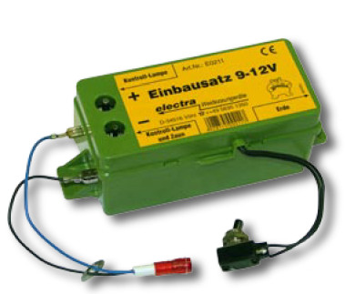 ELECTRA Weidezaungerät Einbausatz 9-12 V