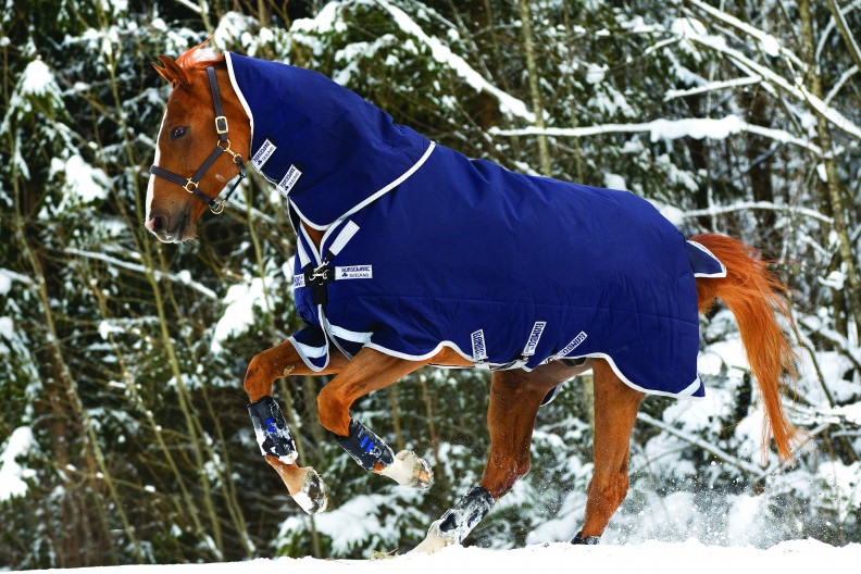 Horseware Decke Rambo Turnout Original mit Beinausschnitt - Medium 200g