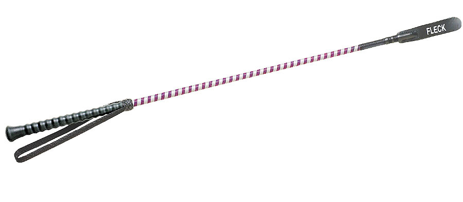 Fleck Reitstock Reflex bunt sort. 60cm